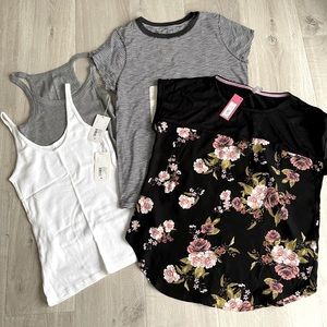 Lot of NWT Women’s Shirts and Tank Tops Medium